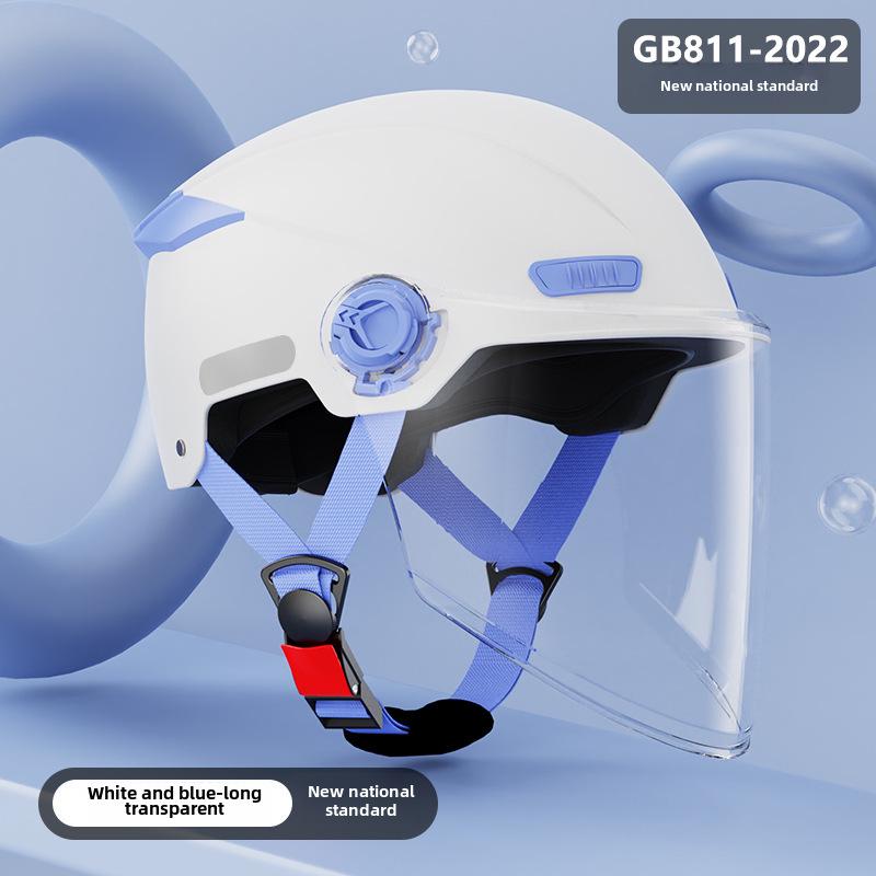 Universal Electric Vehicle Helmets for Men and Women - All-Season Safety for B-Type Battery Vehicles