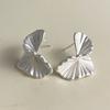 Xiaomi 925 Sterling Silver Earrings For Women Trendy Geometric Fan Shape Earring Jewelry Prevent Allergy Party Gift Accessories