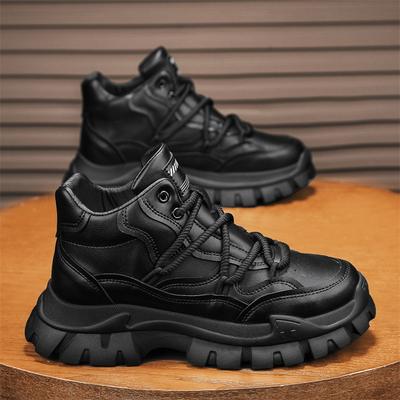 Neue Herren-Klassik-Sneaker Trendige Vielseitige Freizeitschuhe mit Hoher Sohle und Höhenerhöhenden Laufschuhen