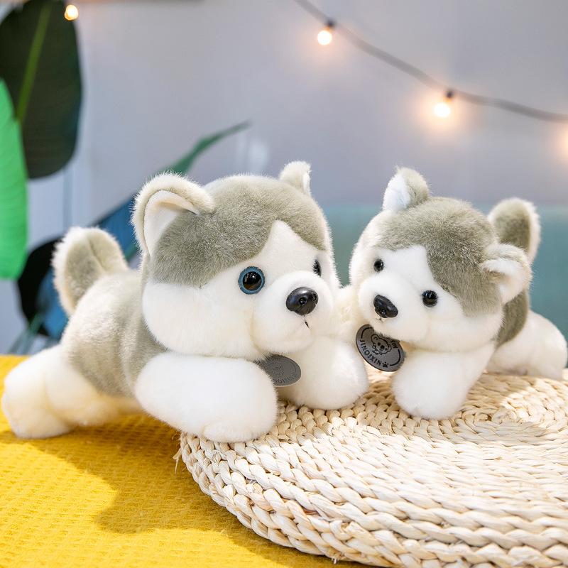 Husky Doll Plush Toy Puppy Throw Pillow Doll for Children Gift Grab Machine Doll