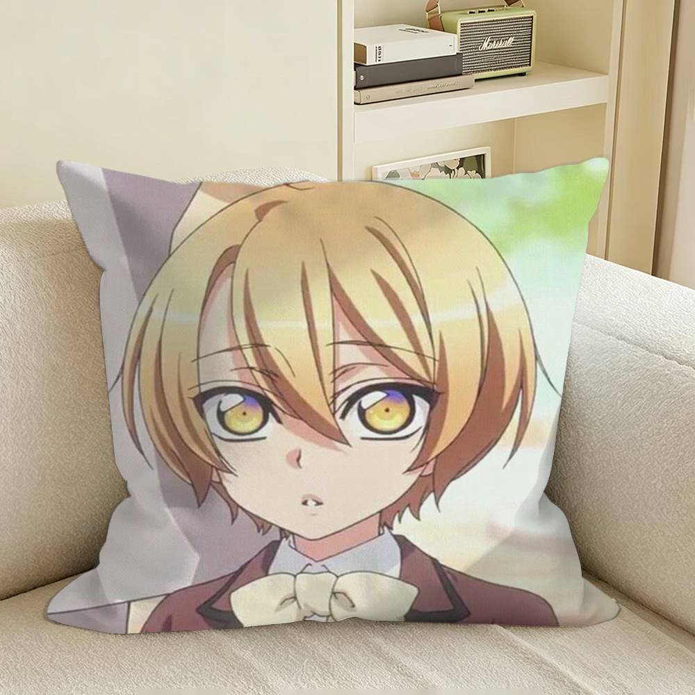 BLIzumi Sena From Love Stage Square Sofa Pillow Cover Solid Color Living Room Home Decor Cushion Case