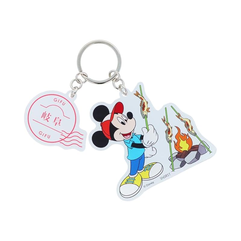 

[Sunstar Stationery] disney key ring acrylic DREAM TRAVEL mickey mouse Gifu prefecture S8348553