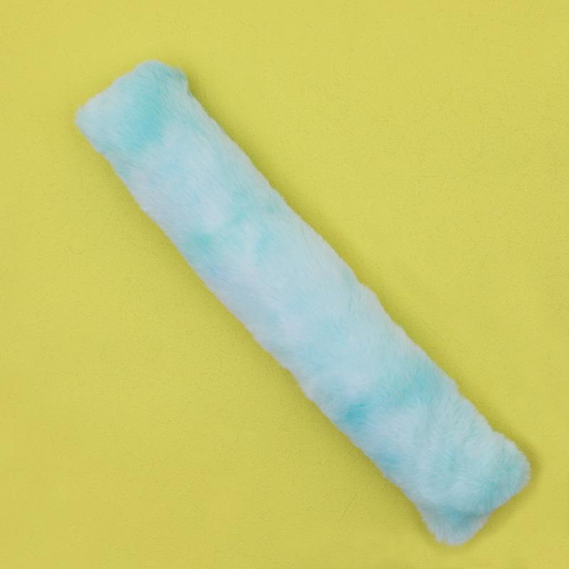 Cat Gradient Plush Throw Pillow Toy, Biting Cat Toy Stick, Teething Stick, Self-entertaining and Boring Catnip Toy Throw Pillow