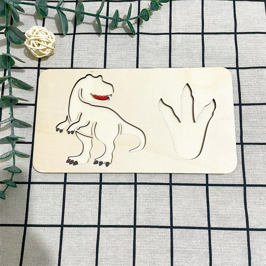 

Игрушки Монтессори в форме динозавра, практические бытовые материалы, развивающие игрушки для детей, мелкая моторика, детский подарок D66Y Tyrannosauruse