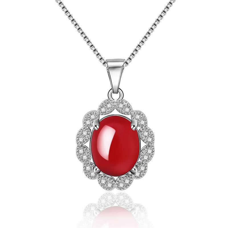 Lindon Women Necklace Pendant Copper Alloy Zircon Fashion Gift