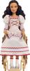 Mattel Accessoires de Poupée de Mode Universels Evil Nessarose avec Cheveux Bouclés Bruns Articulés Style Bal & Fauteuil Roulant, Cheveux, & Amovibles,