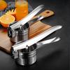 Citrus Squeezer for Lemon And Orange Stainless Steel Potato Ricer with T-shaped Handle, Handheld Manual Garlic Press, Multifunctional Kitchen