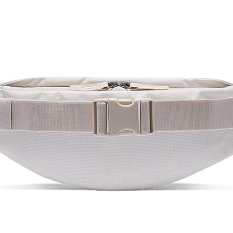 Nike Polyester One Shoulder Crossbody Bag Sling Bag Fanny Pack Regular Unisex Gray White Casual BA5750-030