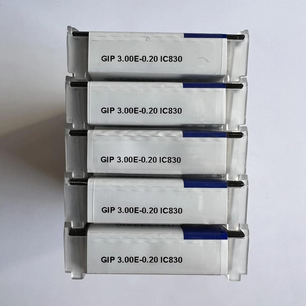 ISCAR / GIP3.00E-0.20 IC830   Industrial Indexable Carbide Inserts 10 Pcs