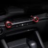 Car Air Conditioning Knob Cover Ring Adjust Sticker For Mazda 3 Axela CX-30 Artez -2022 Auto