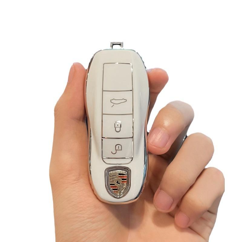For Porsche Key Case Paramela Panamera Cayenne Buckle Macan911 Case