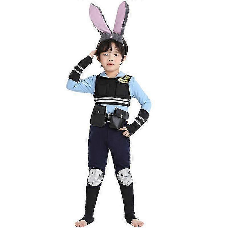 Boy - Crazy Zootopia Anime COSPLAY Judy Police Officer Costume