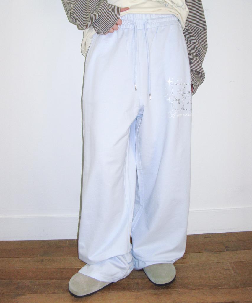 AMES-WORLDWIDE 52 Hotfix Sweat Pants Blue