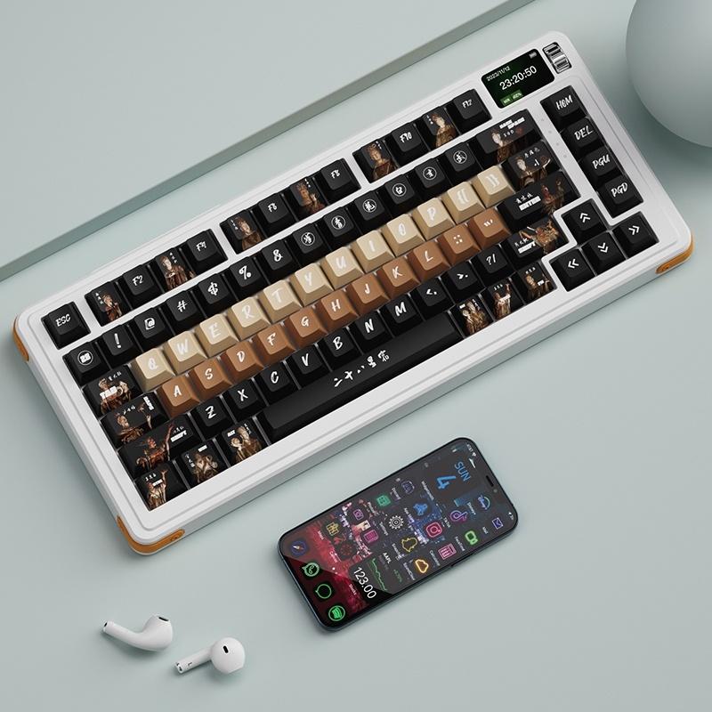 28 Constellation Keycaps Pbt Sublimation Moa High Mechanical Keyboard Personality Diy Chinese Style Keycaps 131Keys