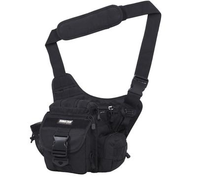 Cybertron Taktische Front MOLLE Kamera Schwarz Tasche/Umhängetasche, Kompatibel, Multifunktional, Militärqualität, Wasserdicht, Tasche,