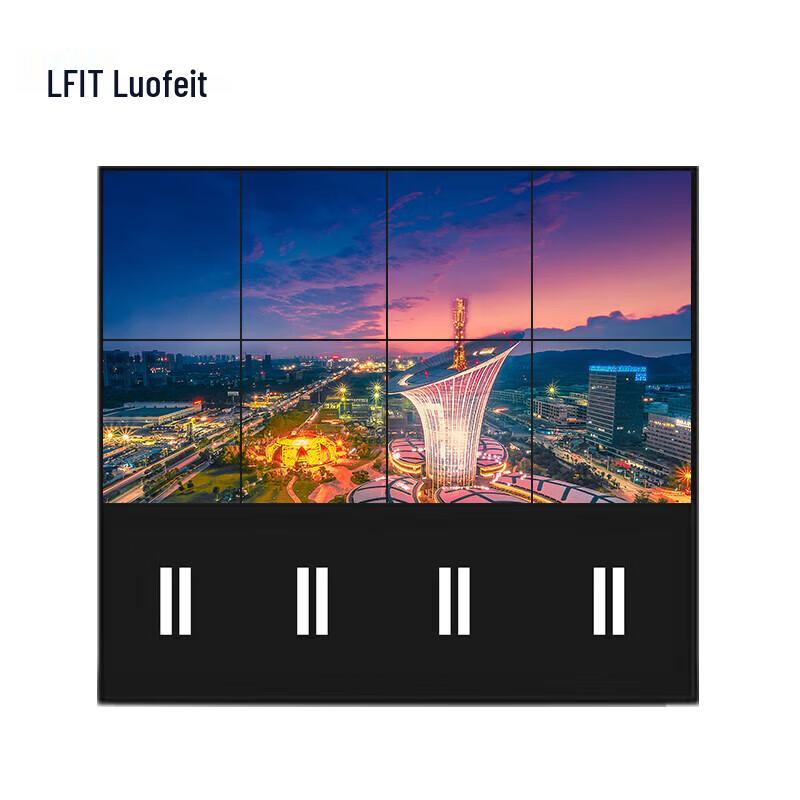 Lofit 55-inch 3x3 LCD Video Wall with Floor Cabinet