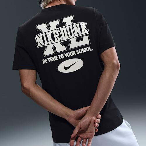 Nike Soft and Comfortable Men's Short-Sleeve T-Shirt in Black