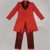 Alastor Cosplay Kostüm Hazbin Uniform mit Krawatte Handschuhe Radio Dämon Halloween Kostüm Anime Hazbin Alastor Outfits