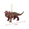 Christmas Dinosaur Pendant Acrylic Dragon Ornaments Hanging Funny for Year Door Window