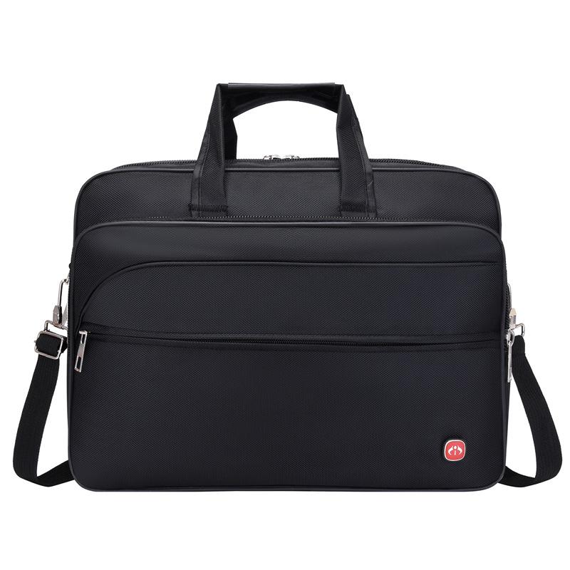 Men's Large Capacity Wear-Resistant Business Laptop Briefcase and Travel Handbag