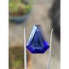 Natural Fancy Cut 18 Ct Blue Sapphire Loose Flawless  Certified Gemstone