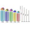 6Pcs/Set With Brush Stainless Steel Straw Cup Replacement Straw  for Owala 16oz 19oz 24oz 32oz 40oz