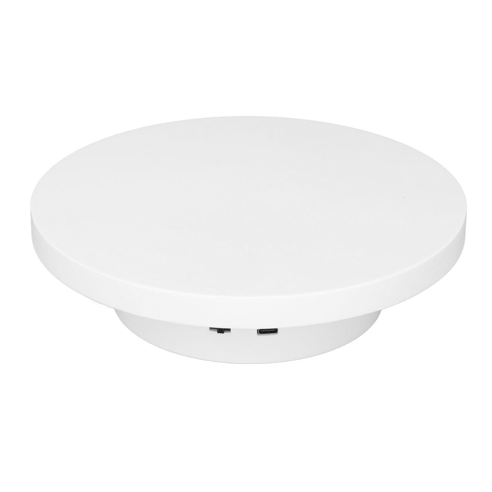 

Rotating Display Stand 360 Degree Motorized Rotating Display Stand Turntable for Small Product Display 3kg Diameter 15cm/5.9in