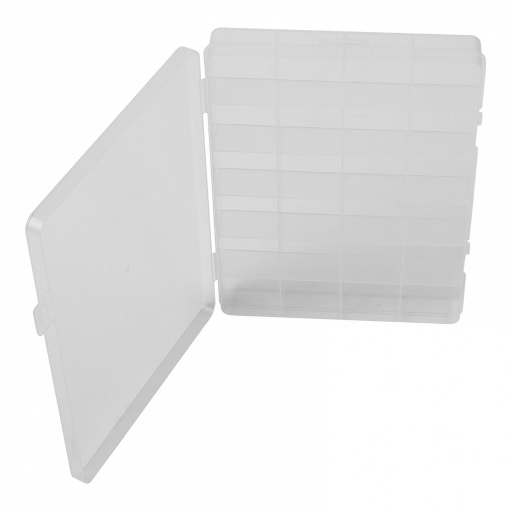 Organizing Transparent Compartment Storage Beads Box