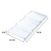 Kitchen Spice Organizer Adjustable Telescopic Spice Rack Organizer Easy-to-clean Reusable Kitchen Drawer Solution with 3 Tier