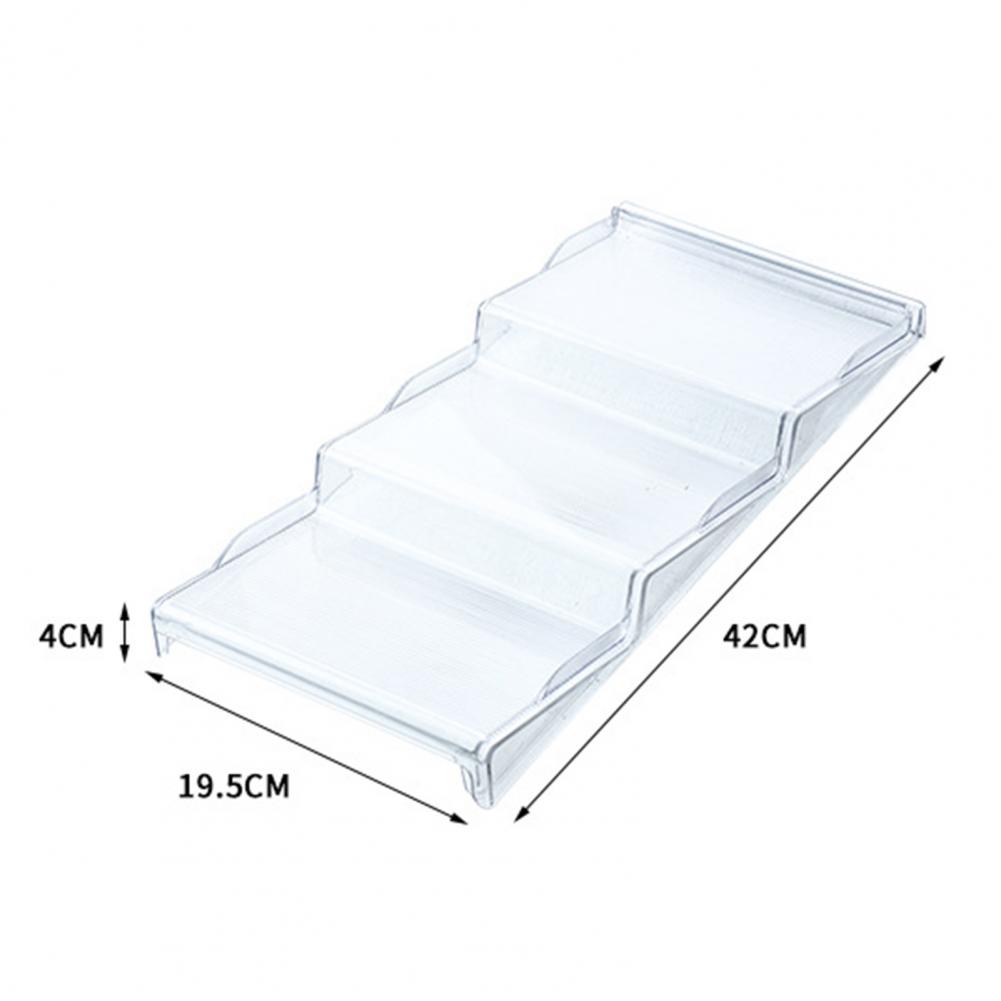 Kitchen Spice Organizer Adjustable Telescopic Spice Rack Organizer Easy-to-clean Reusable Kitchen Drawer Solution with 3 Tier