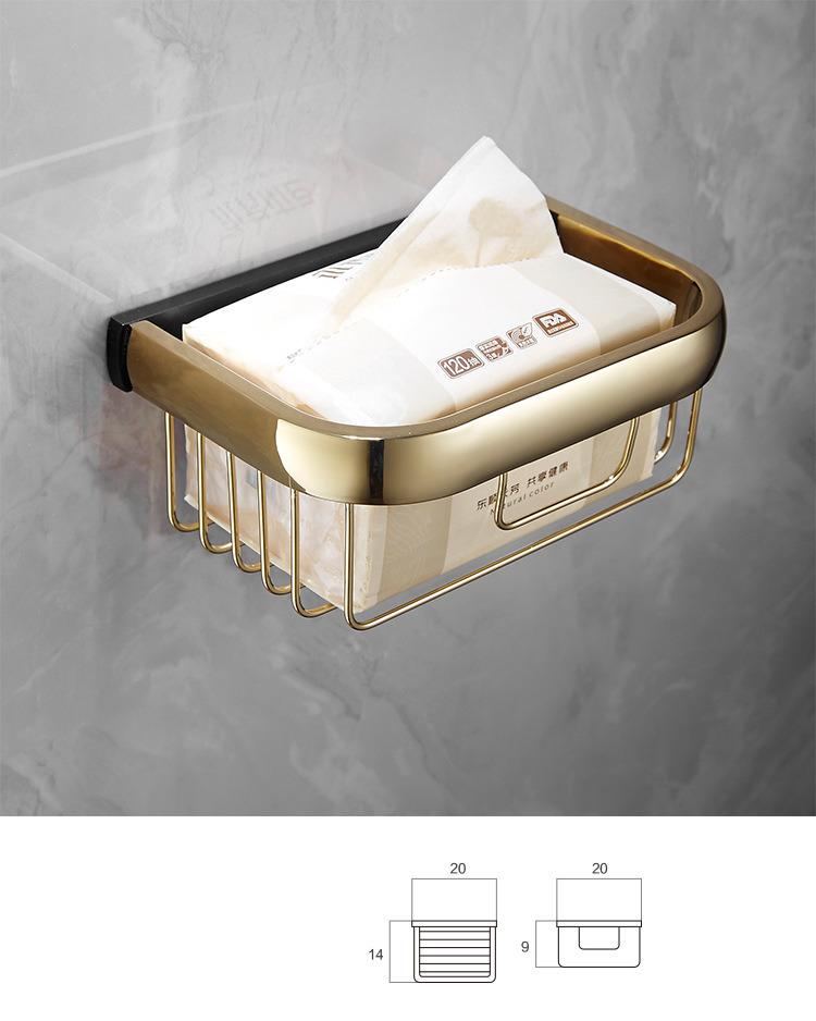 Brass Bathroom Accessories Gold & Black Bathroom Shelf,Towel Rack,Towel Hanger Paper holder,Toilet Brush Holder Bath Hardware