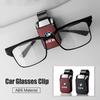 BBJE7 Car Sun Visor Eyeglasses Holder For BMW 1 3 5 7 Series X1 X3 X4 X5 F10 F15 F16 F20 F30 F18 F25 M3 M5 E34 E30 E36 Sunglasses Clip
