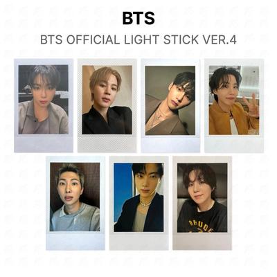 BTS OFFICIAL LIGHT STICK VER.4 Official Photocard
