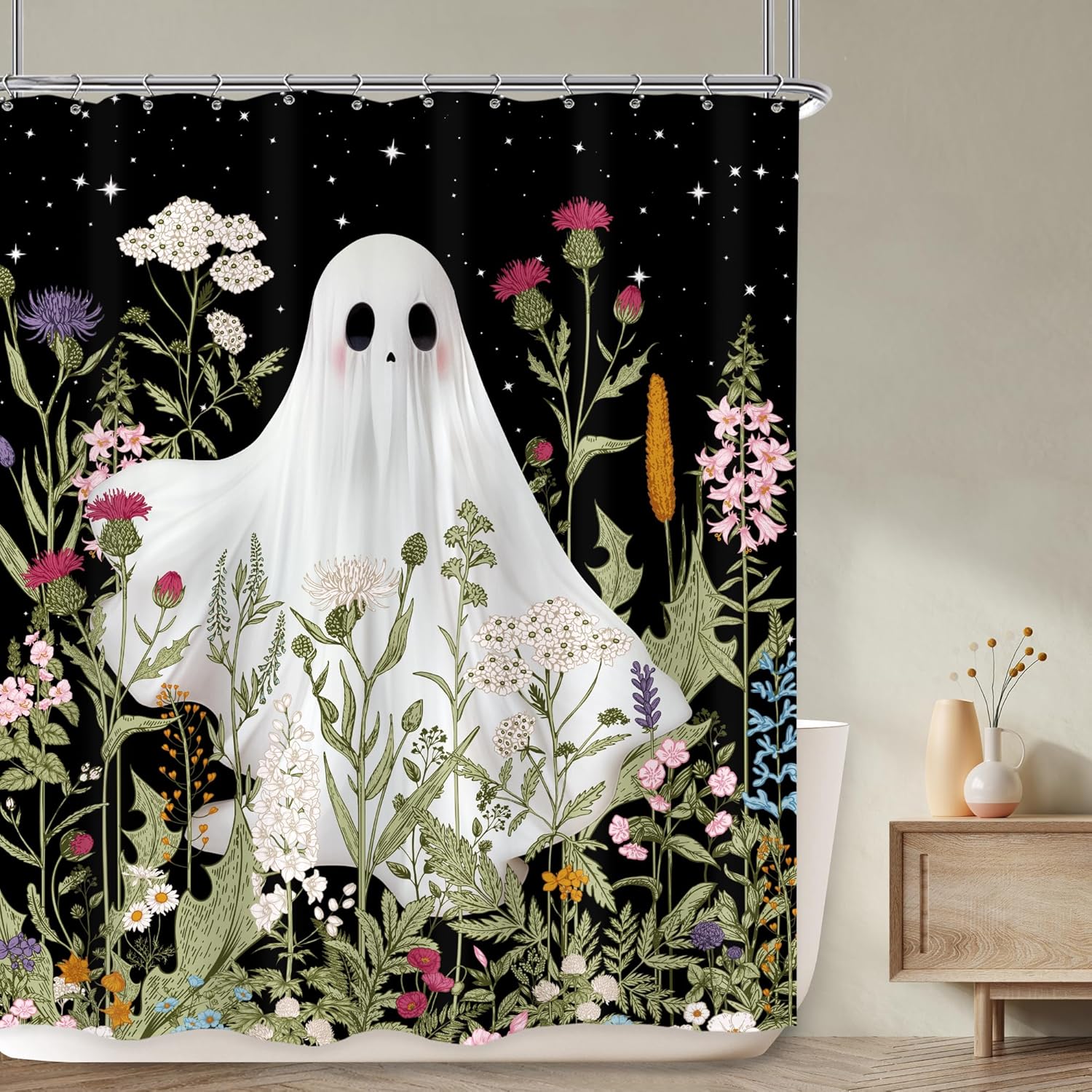 

Funny Dinosaur Shower Curtain Bathroom Set 60Wx71H Inches Black White Dino Fun Animal Read Newspaper Hilarious Cool Cute Modern W60H190(CM)-1 Pcs