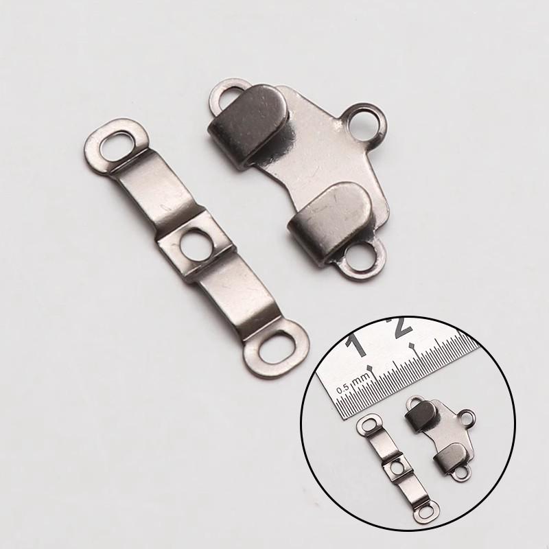 Invisible Waistband Adjustment Hooks & Snap Fasteners for Suit Pants