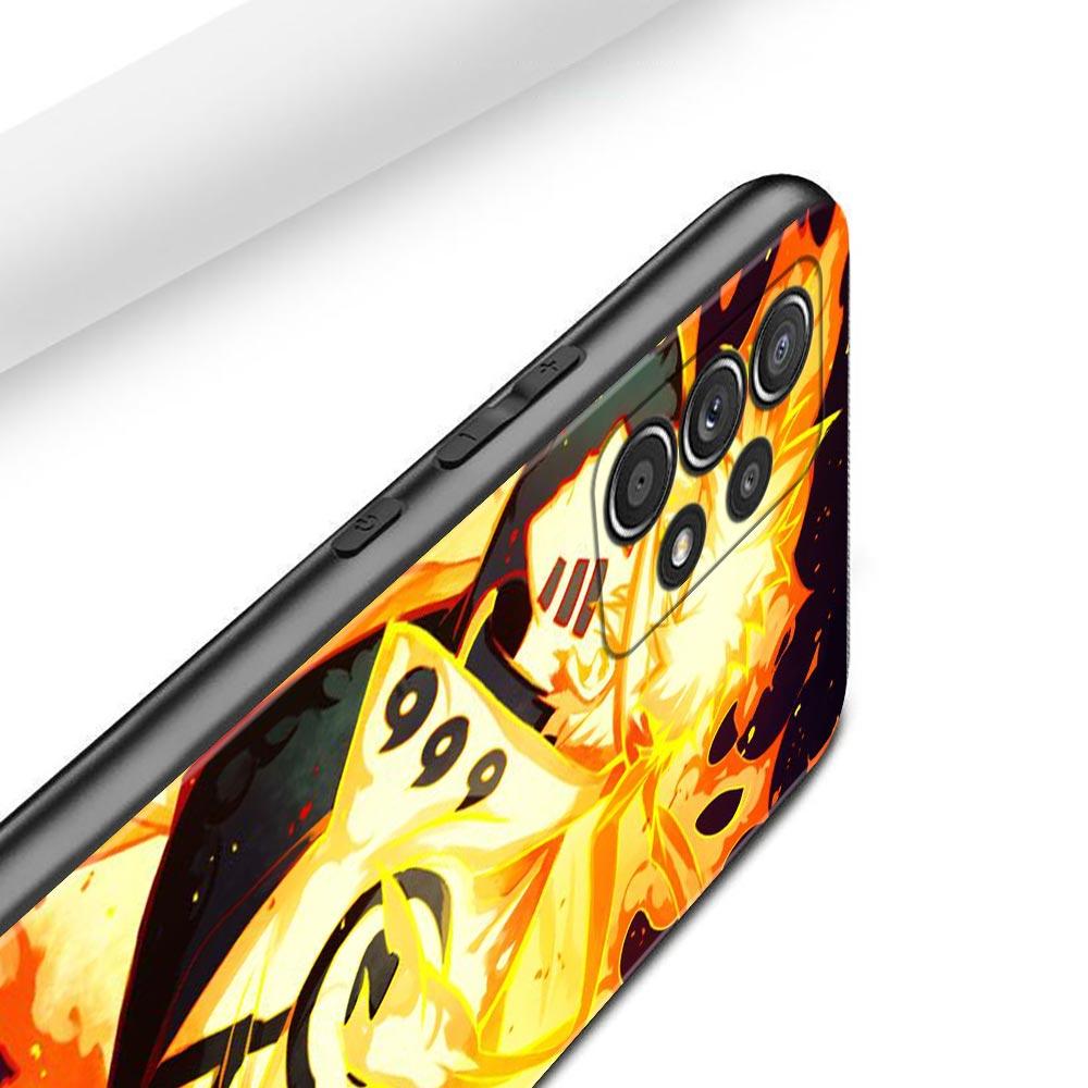 Coque de téléphone dessin animé Naruto Fox Level, étui pour Samsung Galaxy A12 A 12 A52 A51 A71 A72 A11 A13 A02s A02 A32 A31 A21s A52s