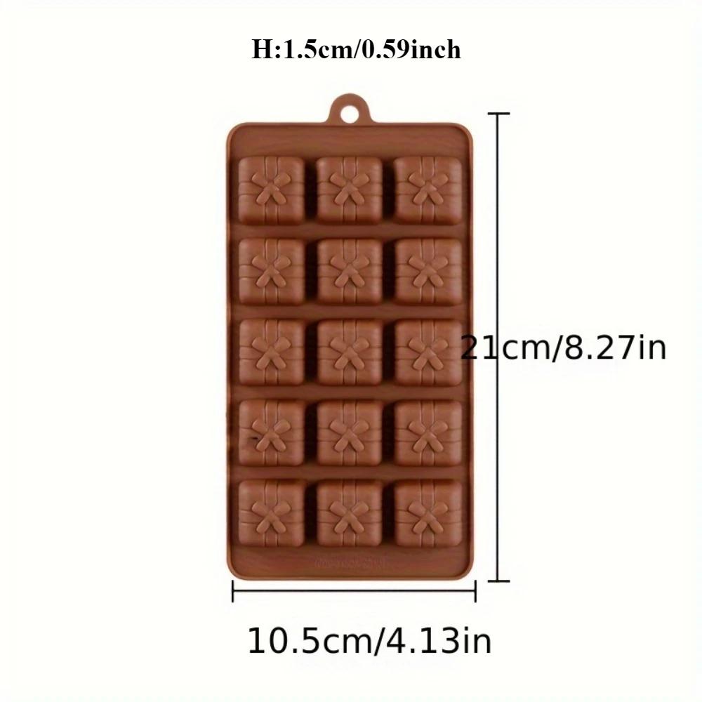 

Формы для шоколадных подарочных коробок Многоразовые силиконовые формы для торта, шоколада, конфет, мастики Прочная форма для пекаря, льда, масла шоколадный