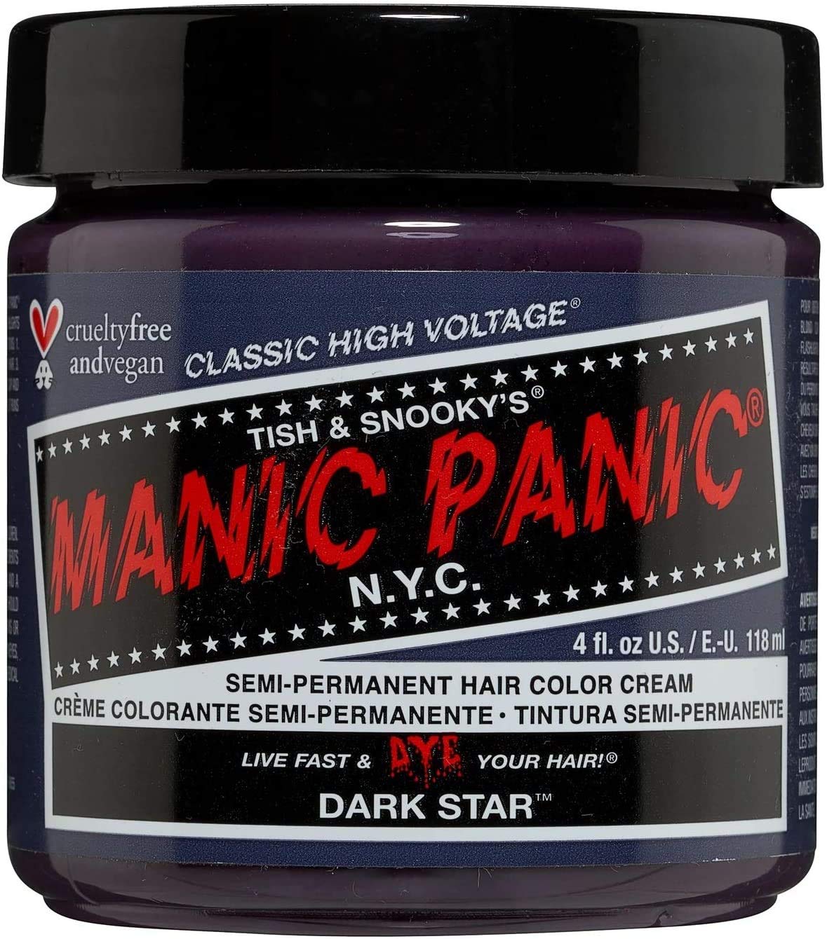 

MANIC PANIC Manic Panic MP Цвет Темная Звезда 11062