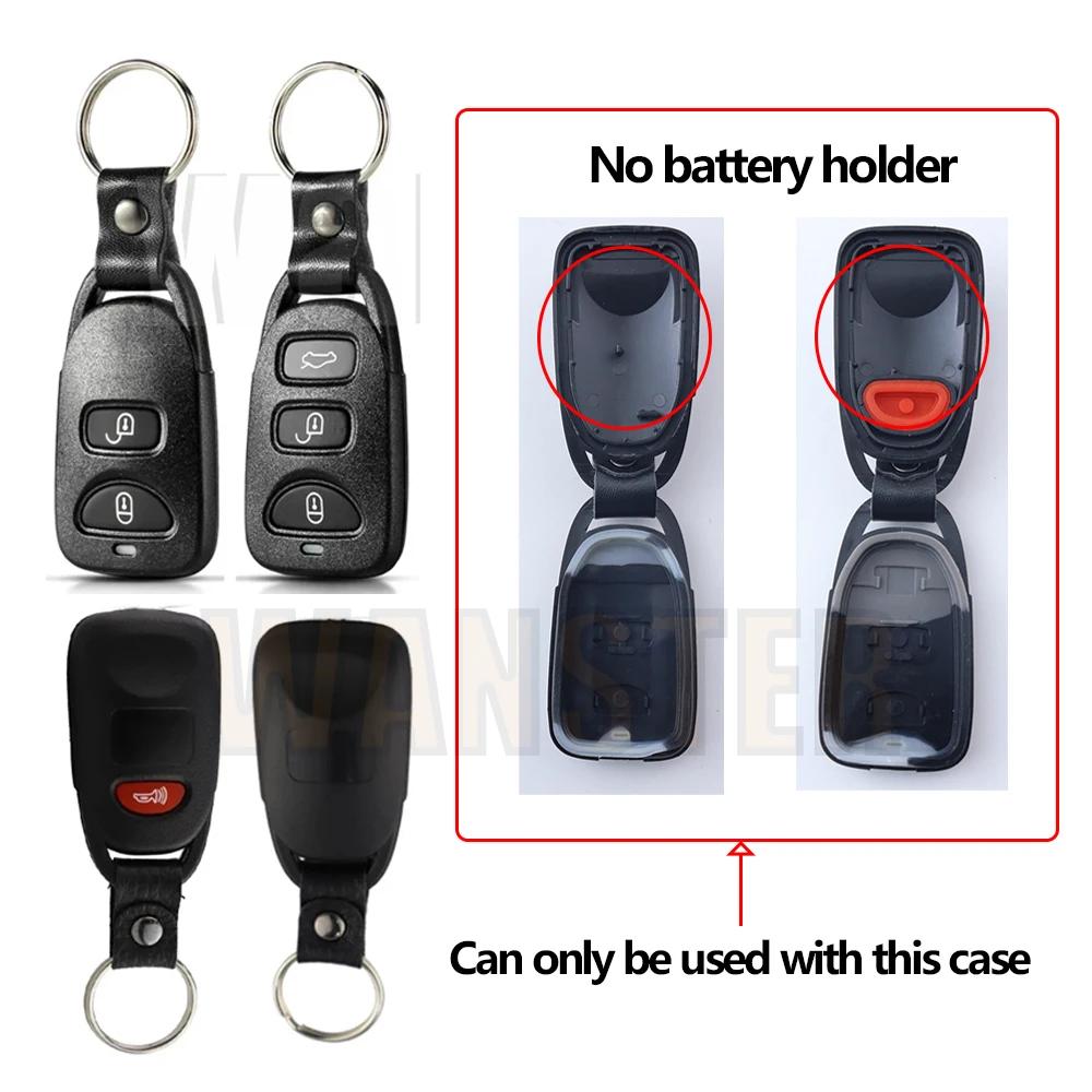 Coque de Télécommande de Clé de Voiture Remplacement/Modification Pour Kia Pour Hyundai Sonata Accent Tucson Sonata Santa Fe Carens Elantra 2007-2011