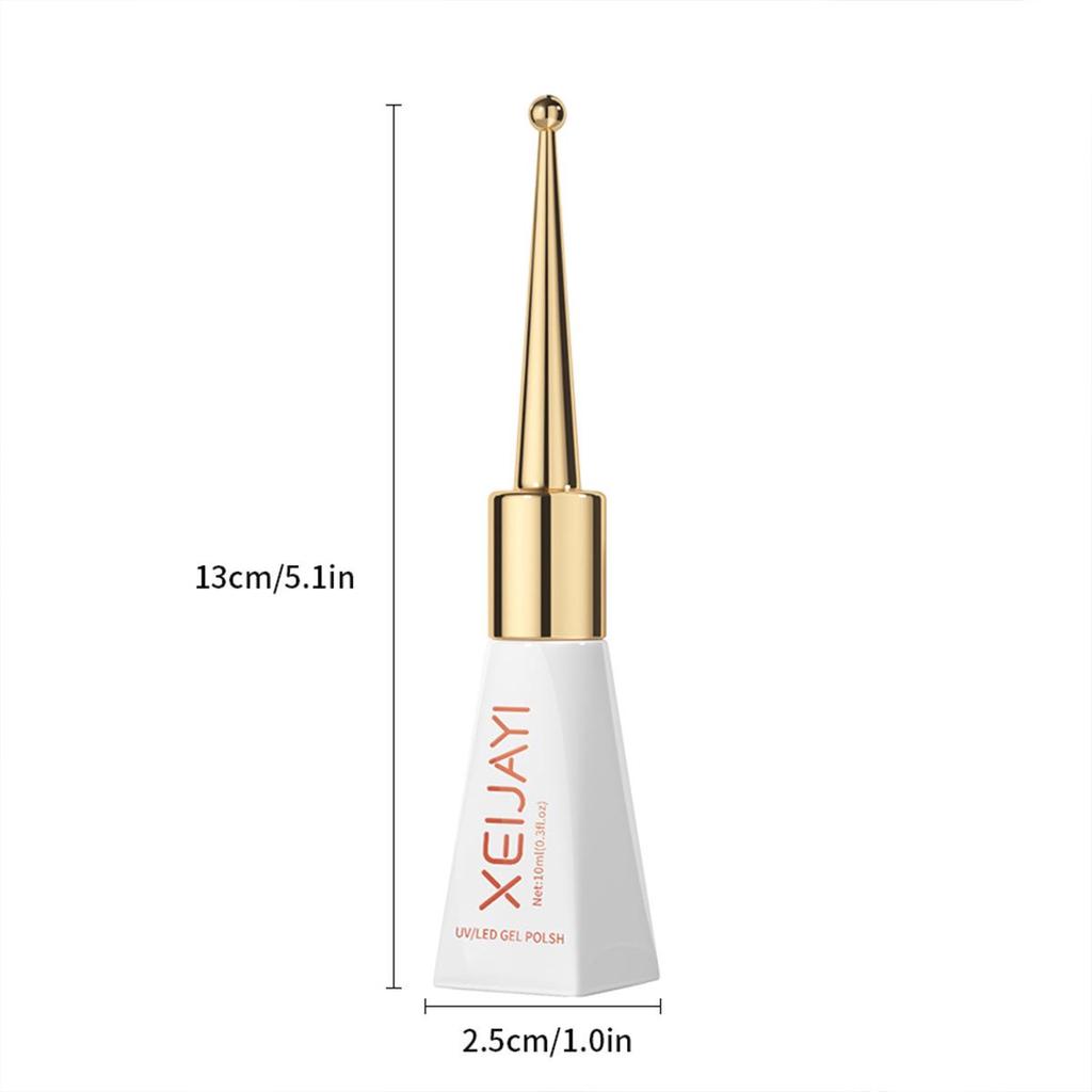 Galaxy Starlight Ice Blue & Purple Cat Eye Sea Glass Crystal Manicure Gel 2025