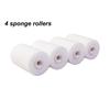 6Pcs High-Density Foam Paint Roller Paint Tray Liner Decor Tools 2 Inches Small Paint Roller Kit Home Painting Supplies Hardware