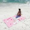 Cartoon Mikko Cat Cute Towel Quick Drying Beach Towels Are Suitable For Swimming Pools Camping Yoga And The Gym