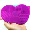 Newest Silicone Makeup Brush Cleaner Pad Cosmetic Brush Washing Gel Cleaning Mat Foundation Scrub Board