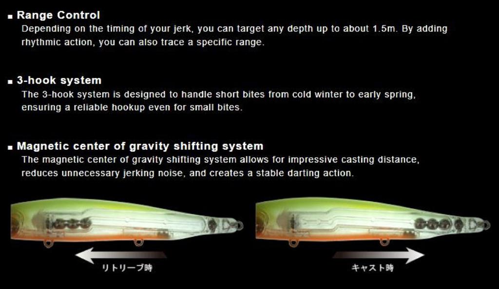 Gan Craft Ayuja Rest 108 Slow Floating Lure 02 (7940)