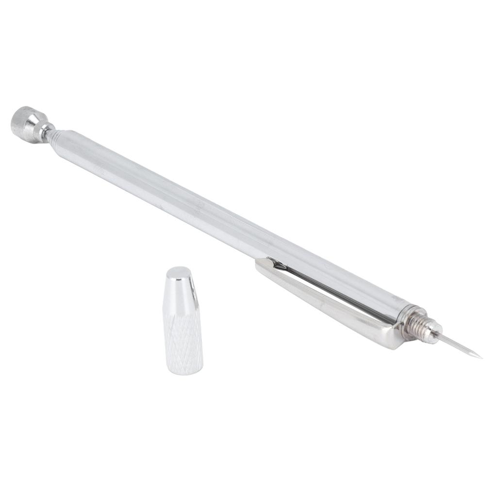 Picker telescopic LAN?5006 Oțel Inoxidabil 2lb Magnet Permanent Instrument Stilou de Ridicare Argintiu