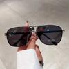 Oversized Vintage Sunglasses Men Women Fashion Polarized Photochromic Shades Eyewear Double Bridge Driving Sun Glasses