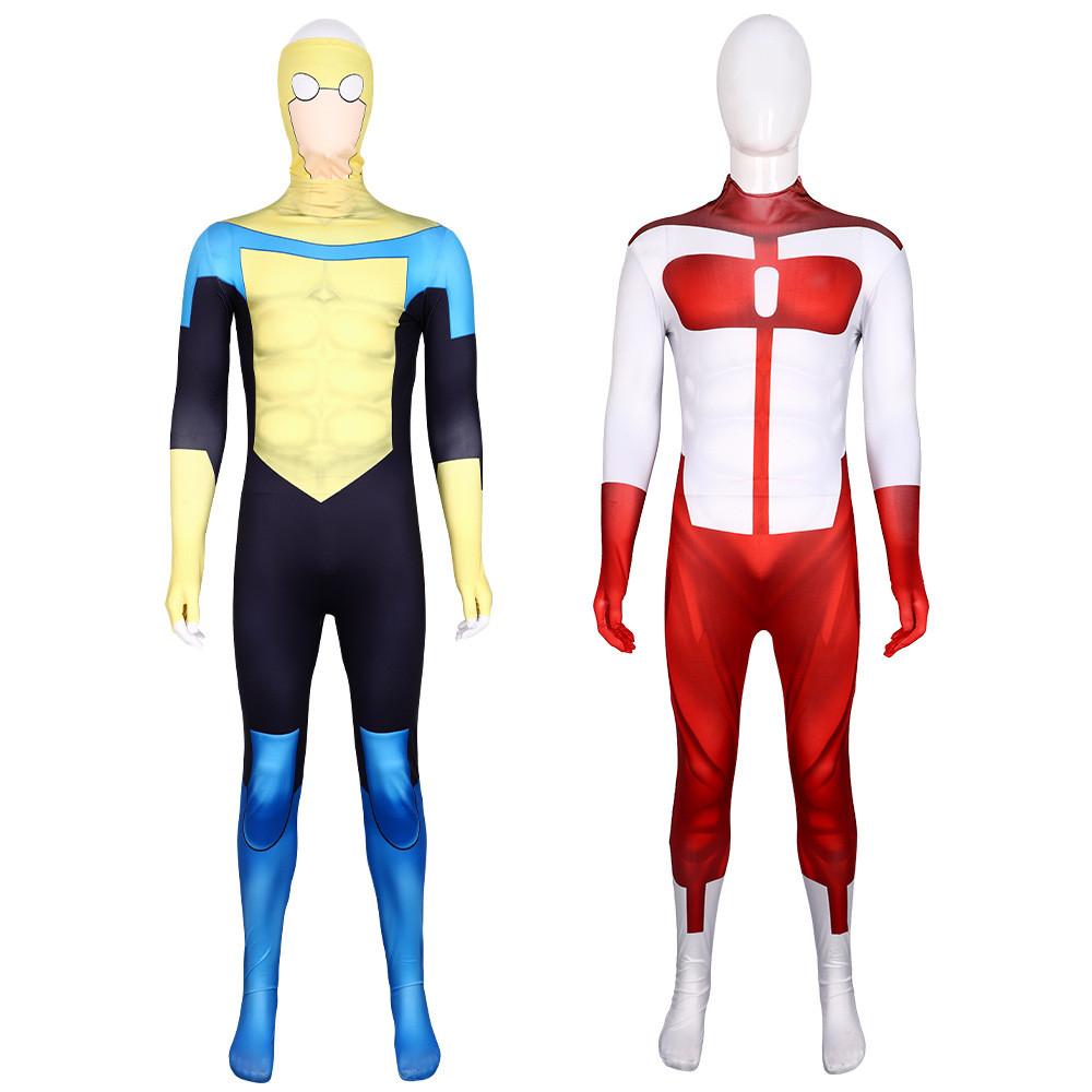 Invincible Man Omni Cosplay Costume Jumpsuit Clothes Halloween Party Fashion