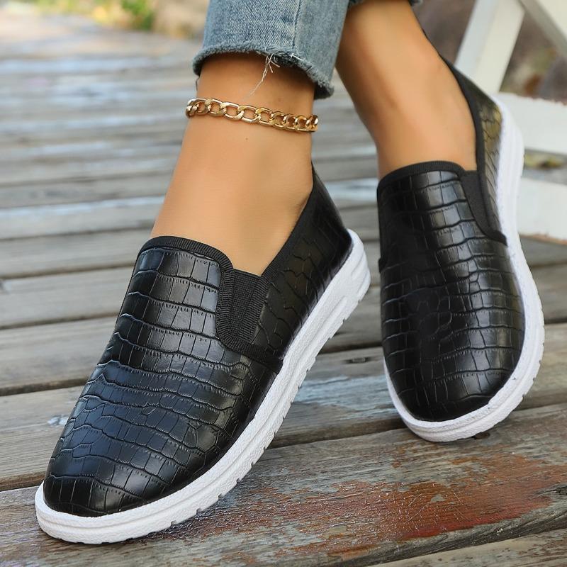 2024 Frühling neuer Trend Canvas Herrenschuhe PU-Leder Low-Top Casual ein Steg Slipper