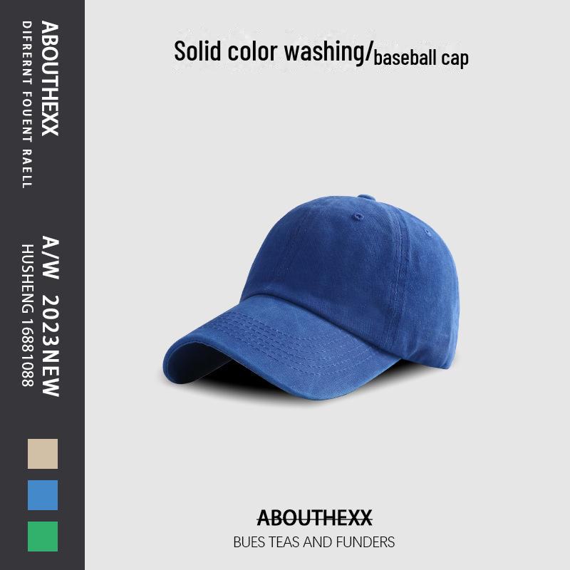 

Женские бейсболки из стираного хлопка: Защита от солнца на весну/лето, универсальная для студентов, пар, путешествий, дизайн, открывающий лицо M (56-58cm)