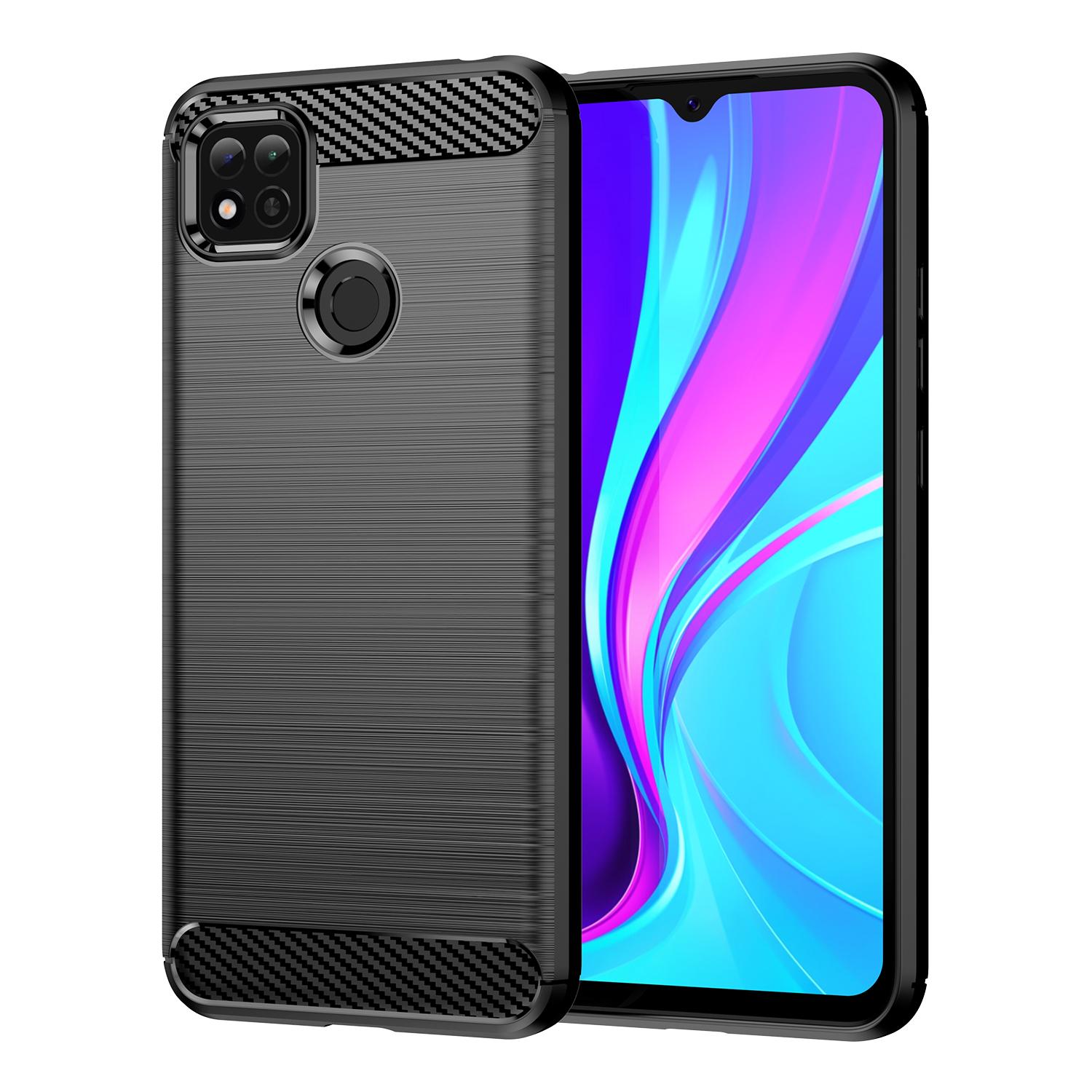 

Для Redmi 10a 9c Xiaomi Poco C3 C31 redmi9 active Мягкий силиконовый чехол задняя крышка для redmi 9c nfc redmi10a poco c31 Матовые чехлы For Redmi 9c чёрный